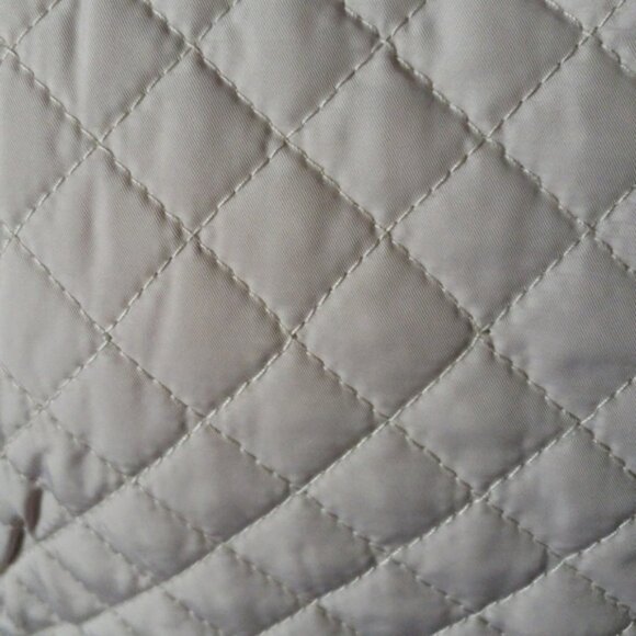 Calvin Klein brown and tan faux fur reversible quilted vest - Picture 5 of 7